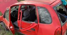 Opel Corsa baleset után